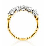 Felicity… 18ct Two-Tone 1.50 Carat Lab Grown Diamond Set Ring