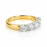 Felicity… 18ct Two-Tone 1.50 Carat Lab Grown Diamond Set Ring