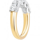 Sienna… 2.50 Carat Lab Grown Diamond Set Ring In Two-Tone 18ct Gold