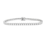 Elle... 6 Carat Lab Grown Diamond Tennis Bracelet in 18ct Gold