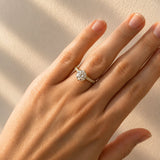 Gina... Round Brilliant Cut Lab Grown Diamond Solitaire Ring In 18 Yellow Gold