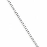 Hilarie... Radiant Cut Lab Grown Diamond Tennis Bracelet in Platinum