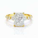 Maggie... Radiant Cut Lab Grown Diamond Dress Ring