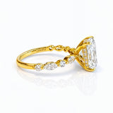Maggie... Radiant Cut Lab Grown Diamond Dress Ring