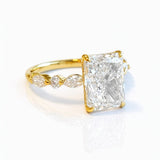 Maggie... Radiant Cut Lab Grown Diamond Dress Ring