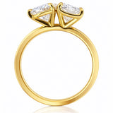 Toi Et Moi Lab Grown Diamond Ring on a white background at LeGassick, Gold Coast, Australia.